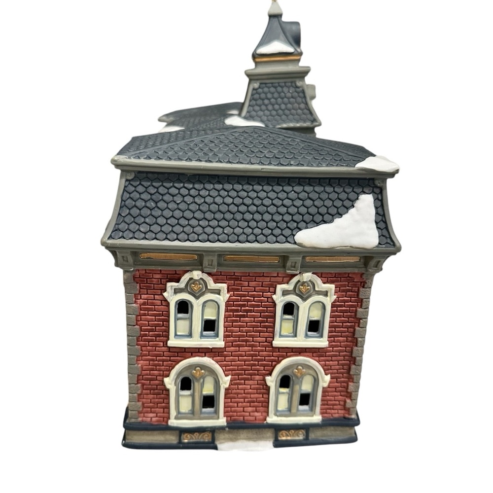 Department 56 Dickens Collectibles Classic Series Large Porcelain Clock House - Picture 4 of 5